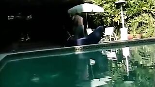 Big-boobed Chick Fuck In Backyard From Behind - Horny Blonde